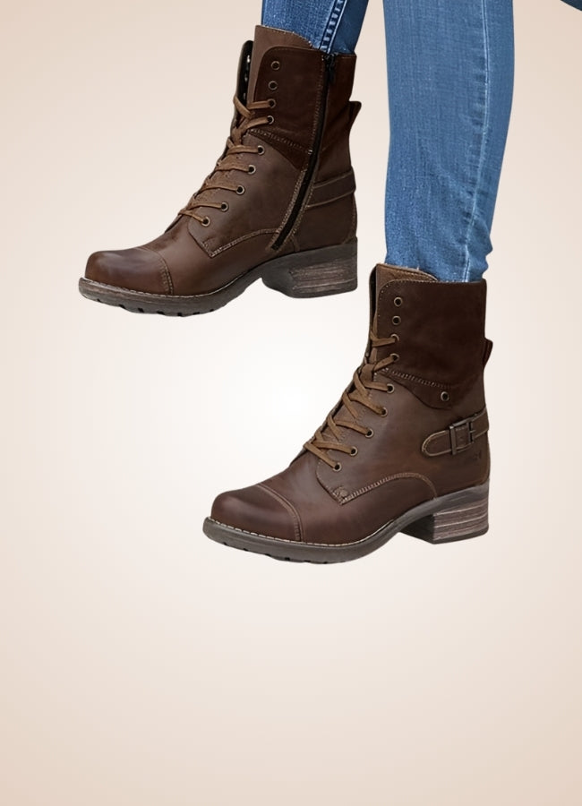 Women's Casual Steampunk Ankle Boots - Steampunk Australia