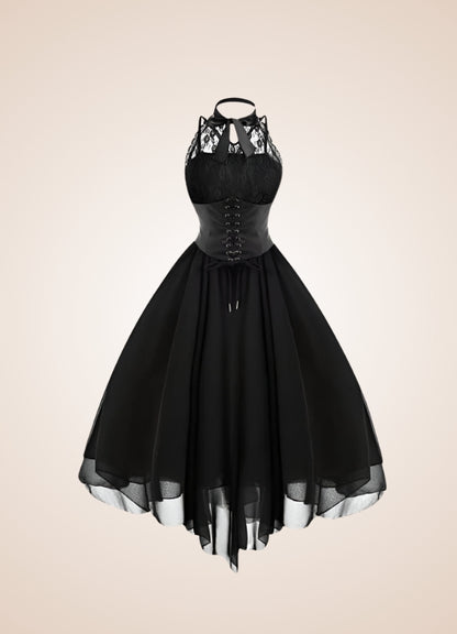 Women's Collar Steampunk Dress - Steampunk Australia