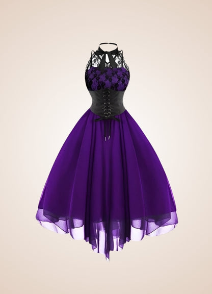 Women's Collar Steampunk Dress - Steampunk Australia
