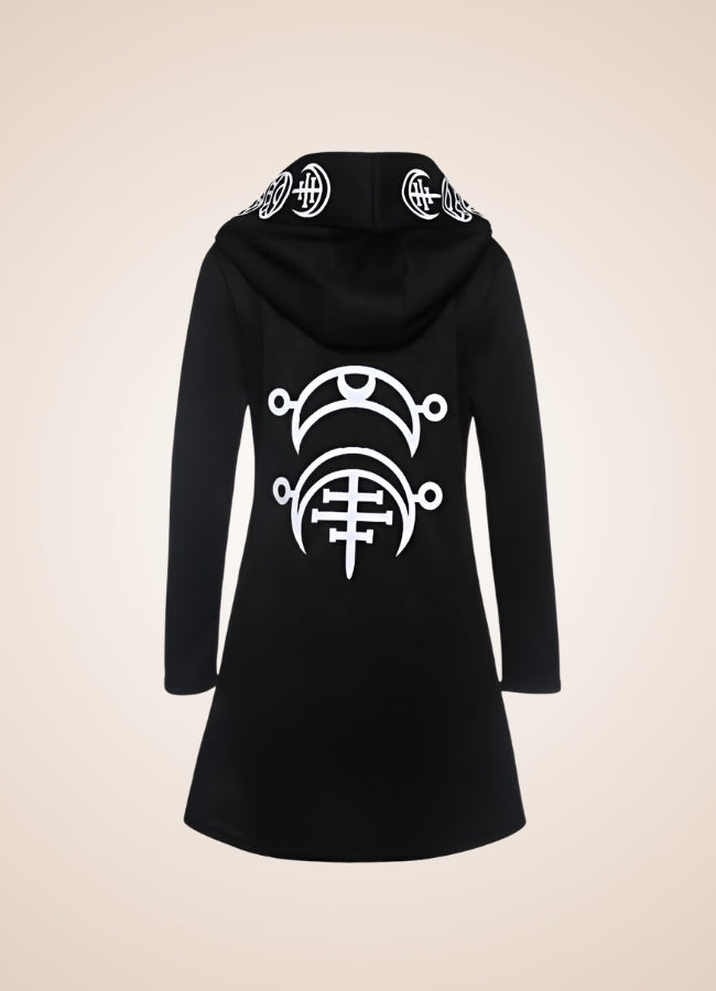 Women's Gothic Hooded Jacket - Steampunk Australia