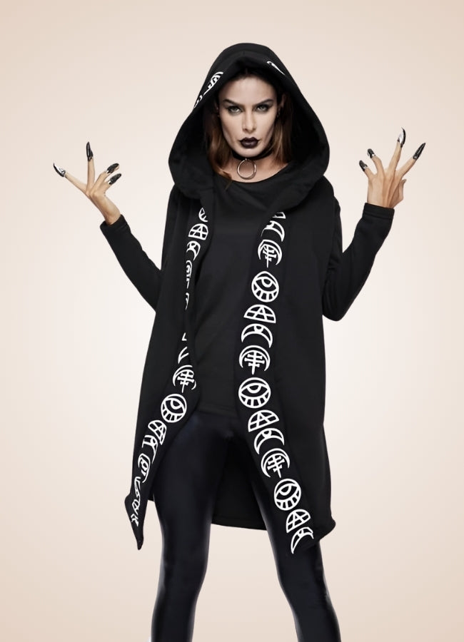 Women's Gothic Hooded Jacket - Steampunk Australia
