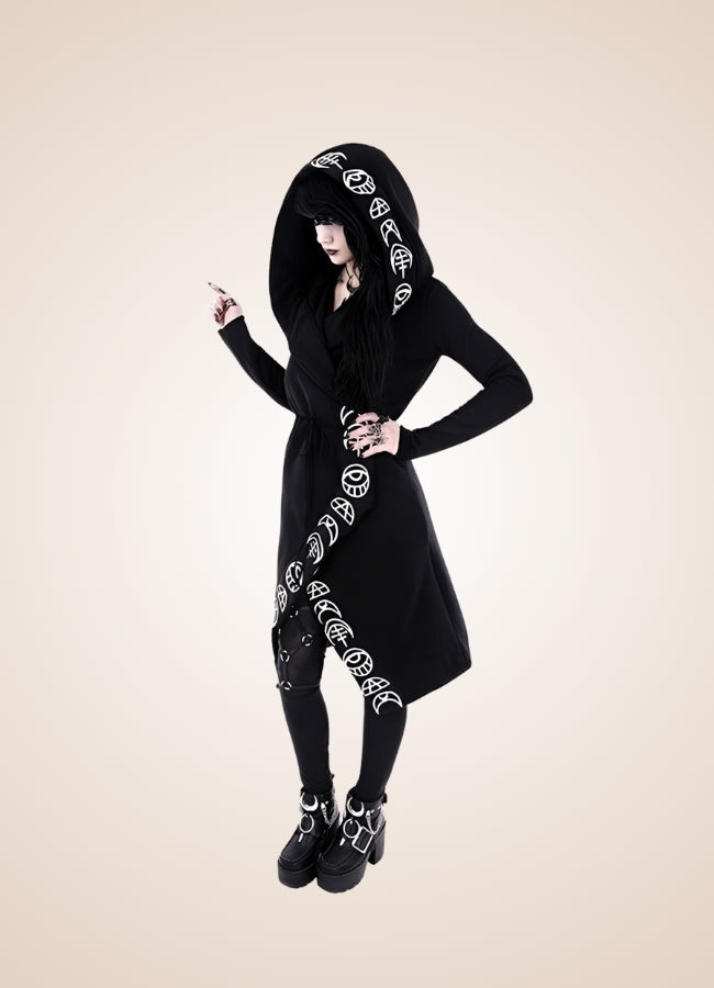Women's Gothic Hooded Jacket - Steampunk Australia