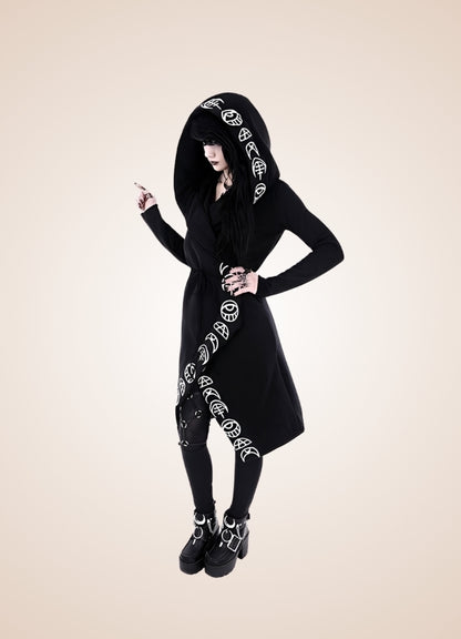 Women's Gothic Hooded Jacket - Steampunk Australia