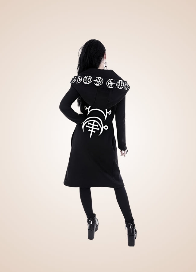 Women's Gothic Hooded Jacket - Steampunk Australia