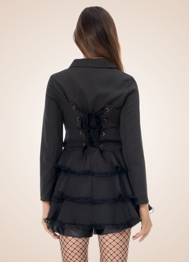 Women's Gothic Medieval Tailcoat - Steampunk Australia