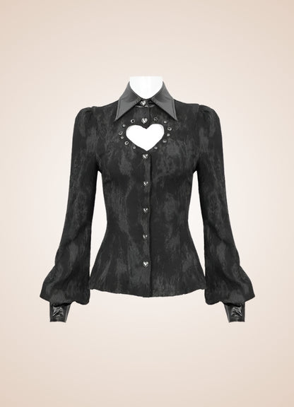 Women's Gothic Punk Shirt - Steampunk Australia