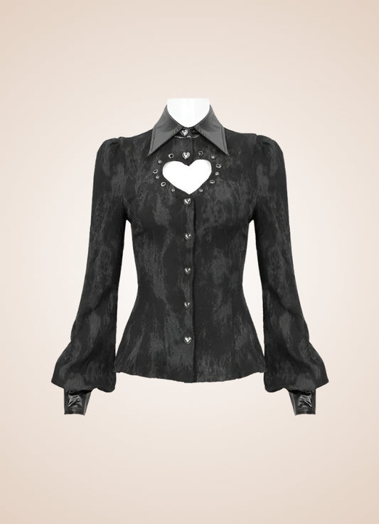 Women's Gothic Punk Shirt - Steampunk Australia