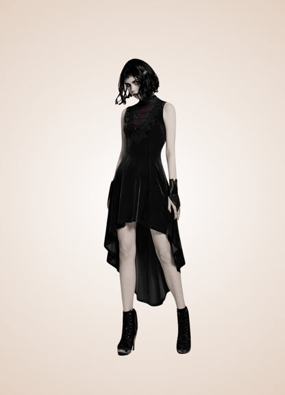 Women's Gothic Sleeveless Dress - Steampunk Australia