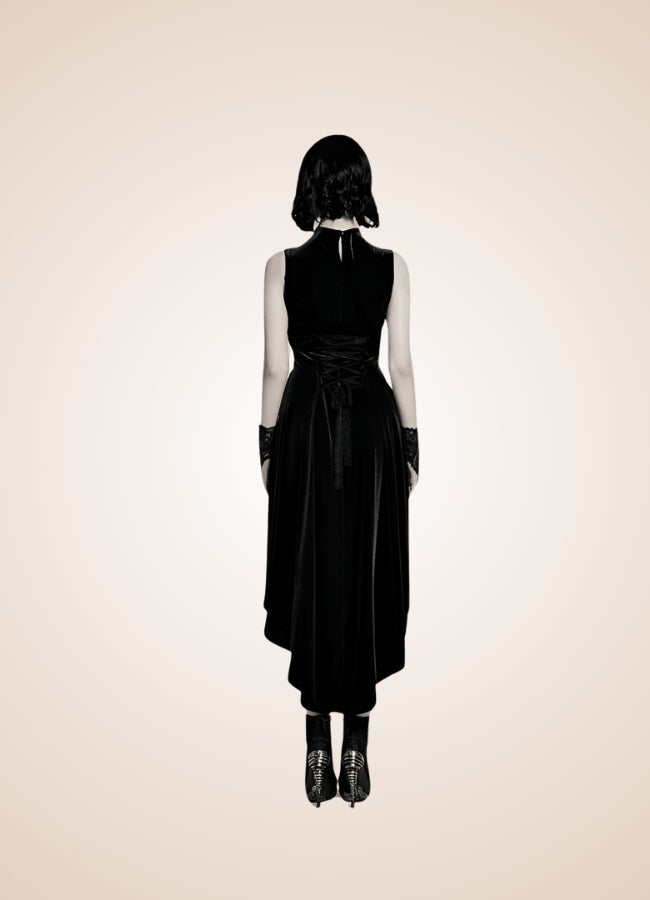 Women's Gothic Sleeveless Dress - Steampunk Australia