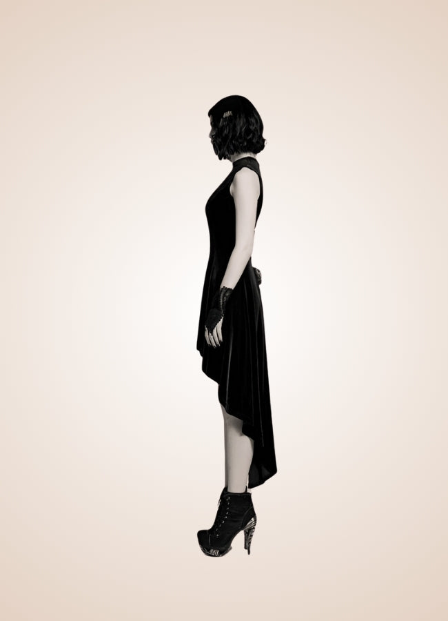 Women's Gothic Sleeveless Dress - Steampunk Australia