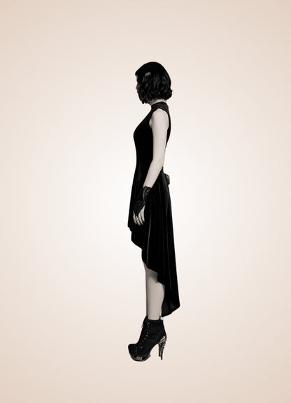 Women's Gothic Sleeveless Dress - Steampunk Australia