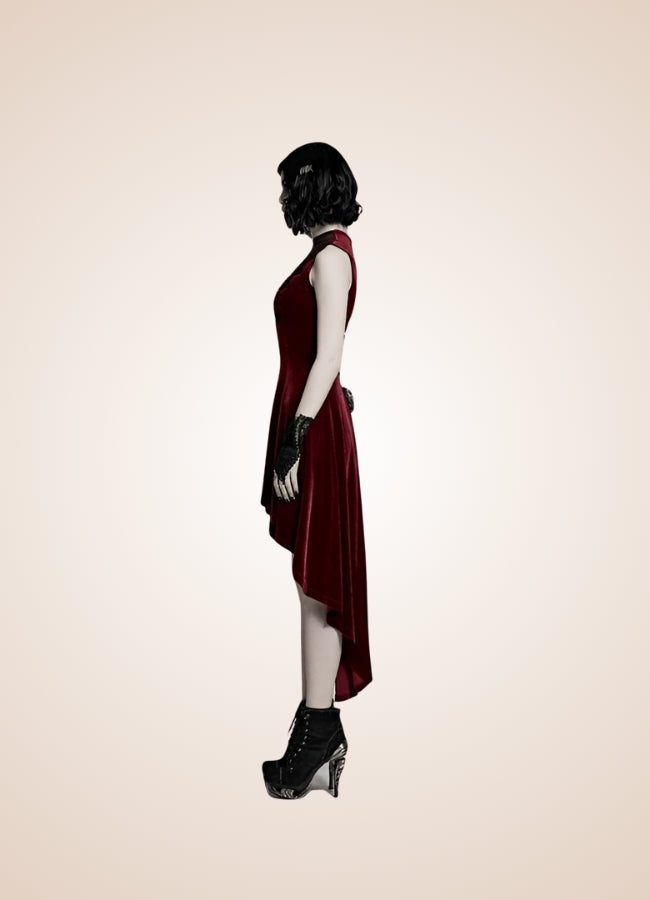 Women's Gothic Sleeveless Dress - Steampunk Australia