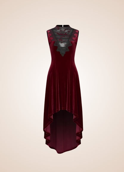 Women's Gothic Sleeveless Dress - Steampunk Australia
