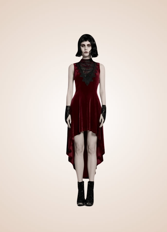Women's Gothic Sleeveless Dress - Steampunk Australia