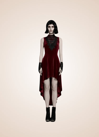 Women's Gothic Sleeveless Dress - Steampunk Australia