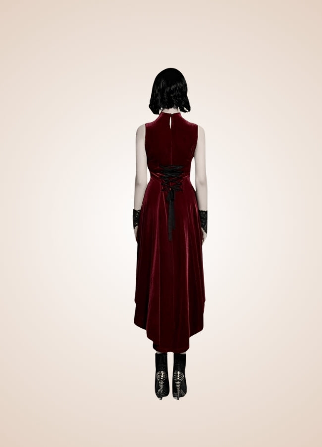 Women's Gothic Sleeveless Dress - Steampunk Australia