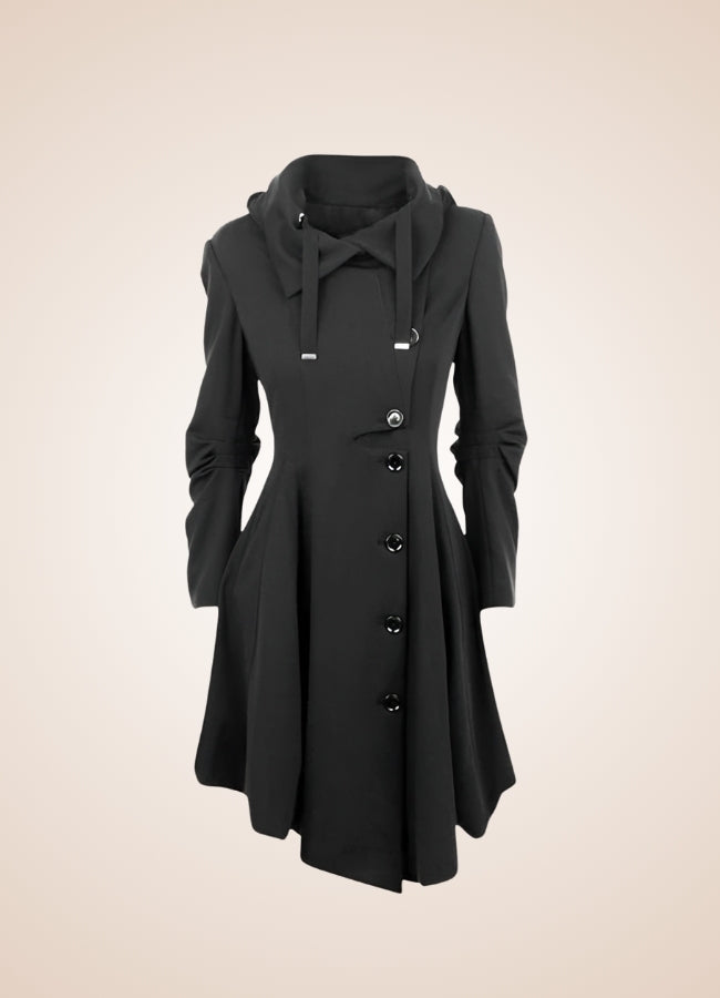 Women's Gothic Trench Coat - Steampunk Australia