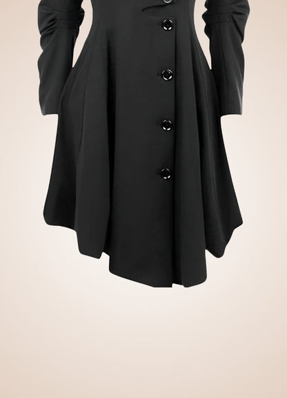 Women's Gothic Trench Coat - Steampunk Australia