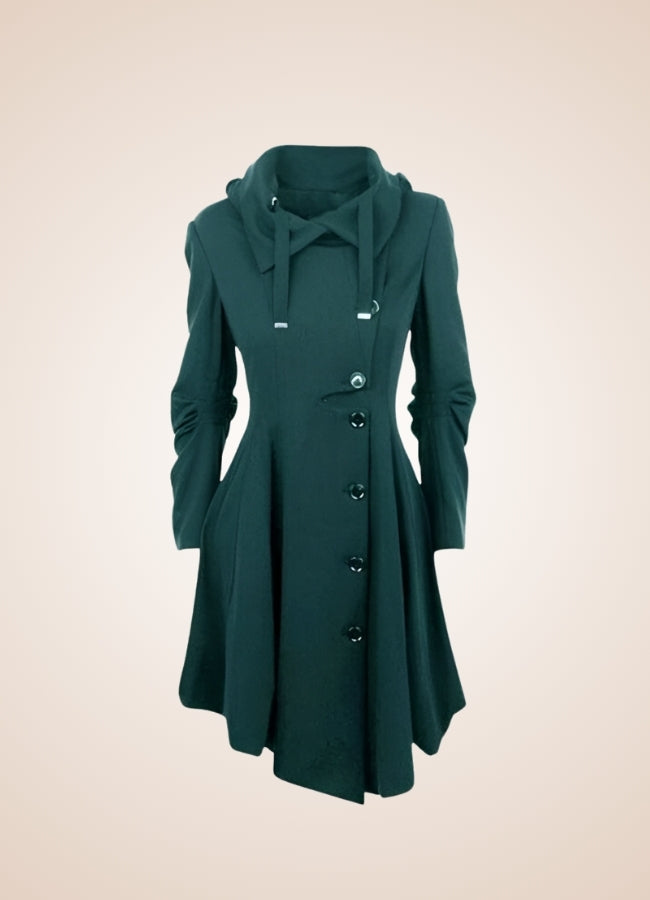 Women's Gothic Trench Coat - Steampunk Australia