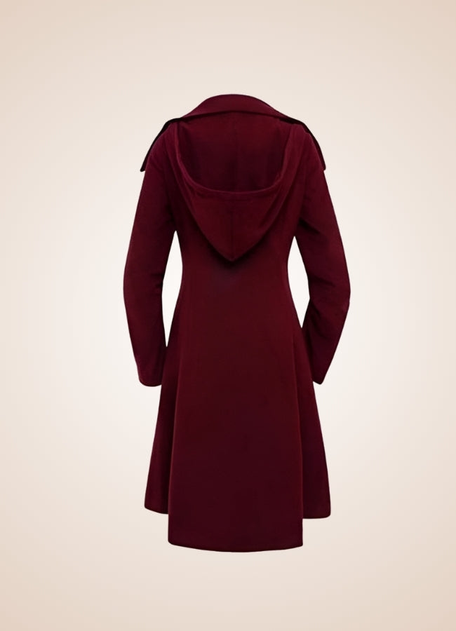 Women's Gothic Trench Coat - Steampunk Australia