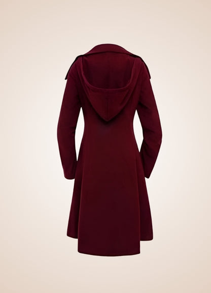 Women's Gothic Trench Coat - Steampunk Australia
