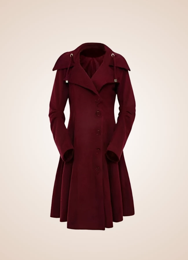 Women's Gothic Trench Coat - Steampunk Australia