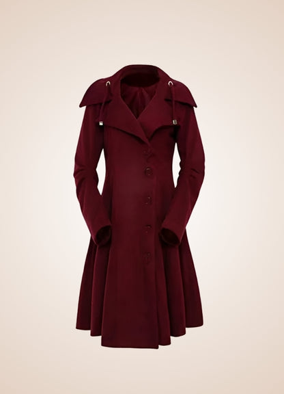 Women's Gothic Trench Coat - Steampunk Australia