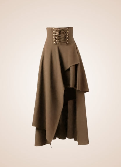 Women's Medieval Asymmetrical Steampunk Skirt - Steampunk Australia