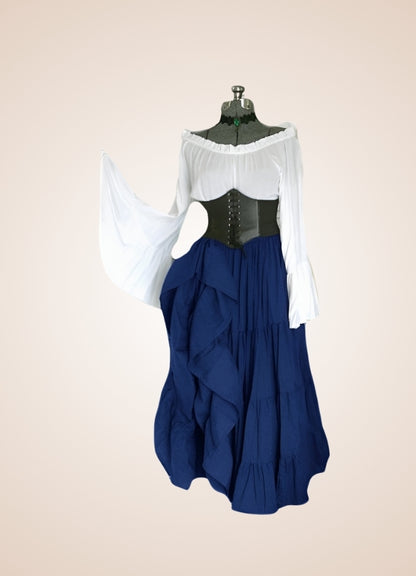 Women's Renaissance Medieval Steampunk Dress - Steampunk Australia