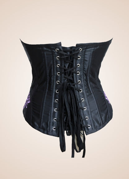 Women's Steampunk Black Corset - Steampunk Australia