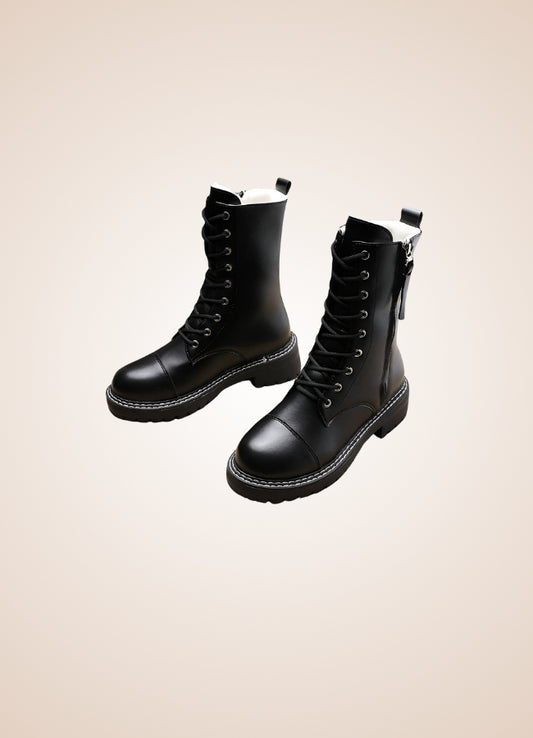 Women's Steampunk Leather Boots - Steampunk Australia
