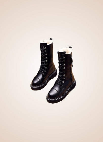 Women's Steampunk Leather Boots - Steampunk Australia