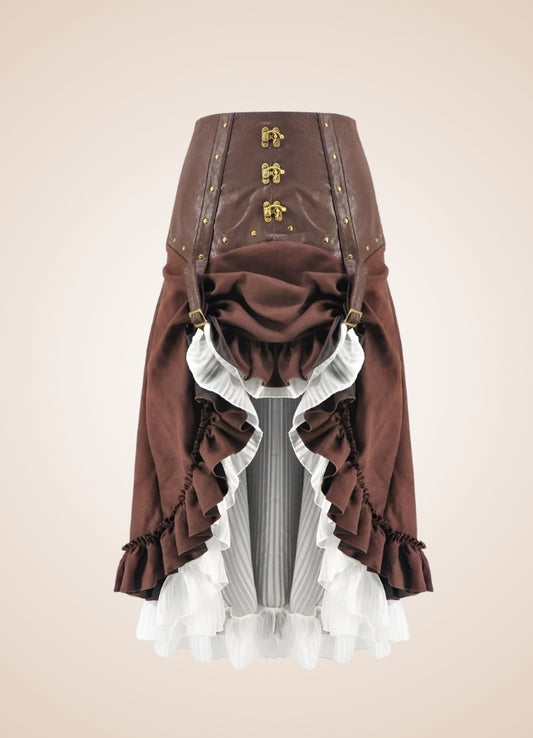 Women's Steampunk Long Skirt - Steampunk Australia