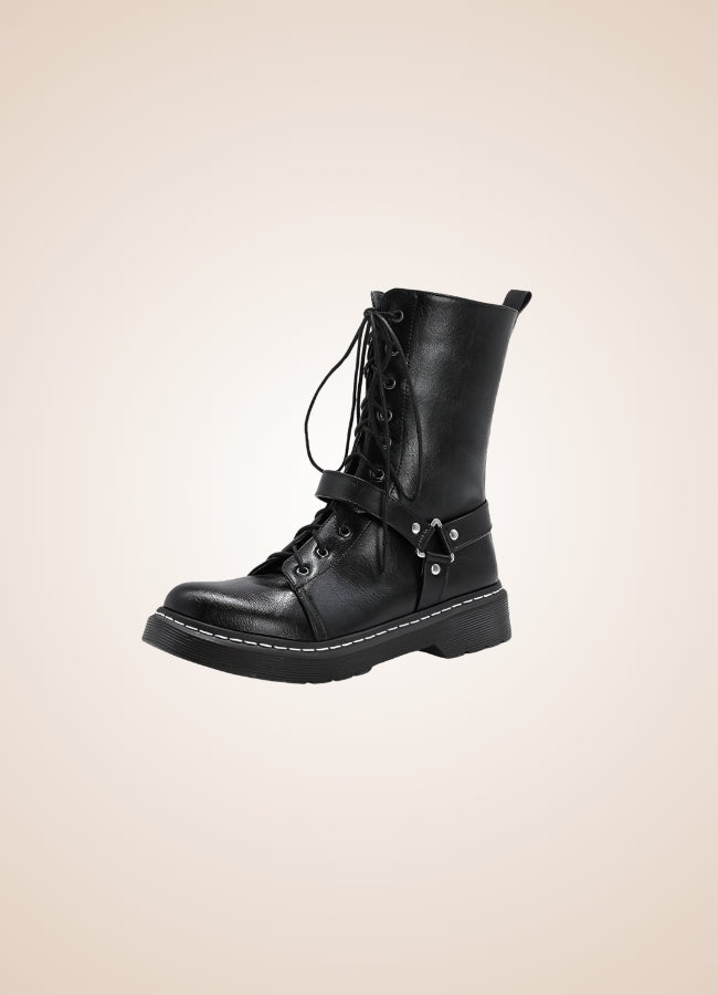 Women's Steampunk Straps Boots - Steampunk Australia