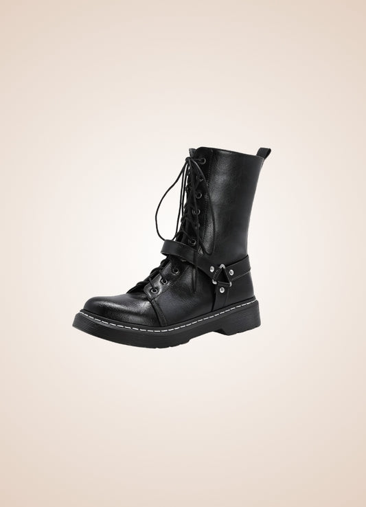 Women's Steampunk Straps Boots - Steampunk Australia
