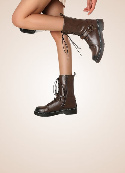 Women's Steampunk Straps Boots - Steampunk Australia