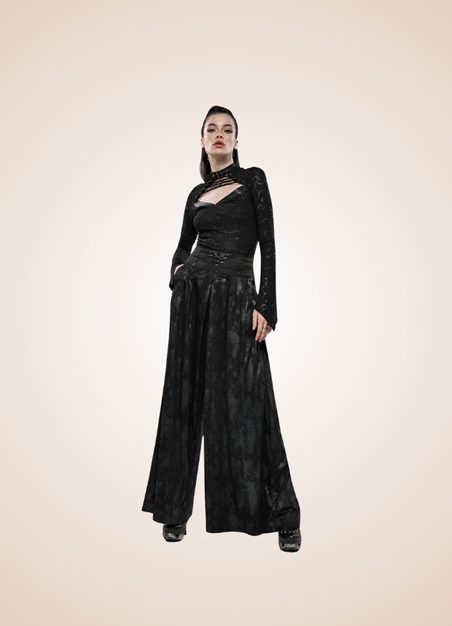 Women's Steampunk Wide Leg Pants - Steampunk Australia