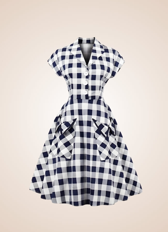 Women's Summer Short Sleeve Dress - Steampunk Australia