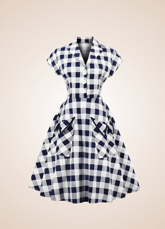 Women's Summer Short Sleeve Dress - Steampunk Australia