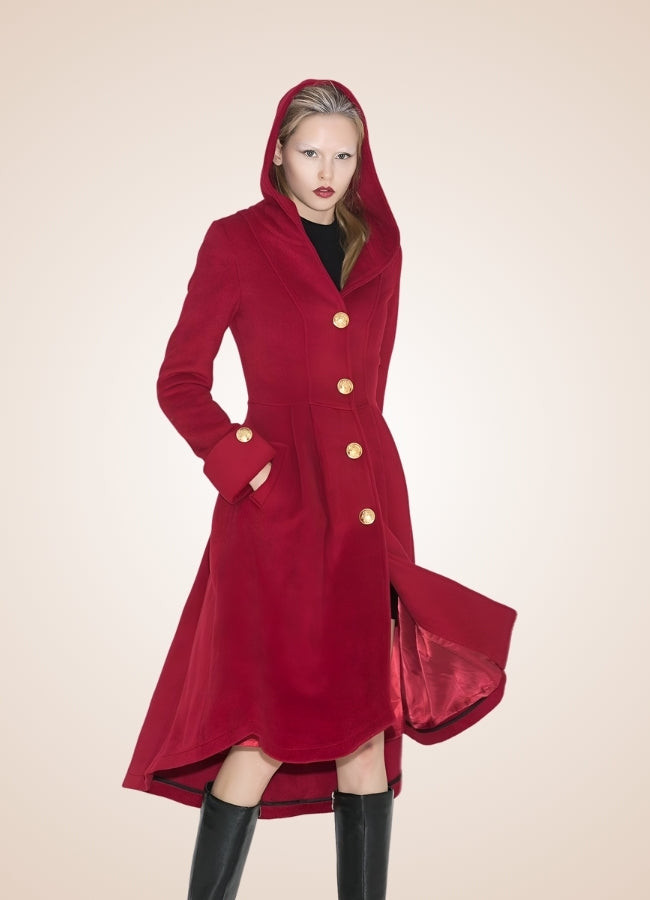 Women's Victorian Hooded Coat - Steampunk Australia