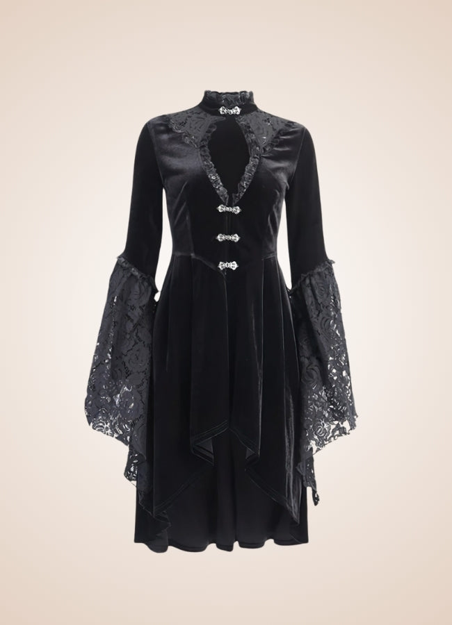 Women's Vintage Gothic Dress - Steampunk Australia