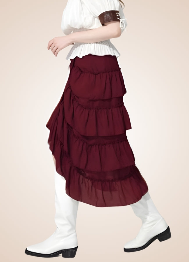 Women's Vintage Renaissance Skirt - Steampunk Australia