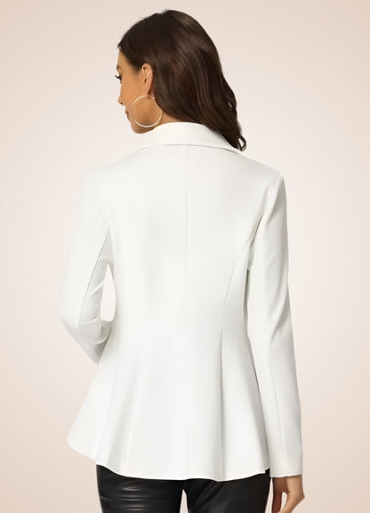 Women's White Steampunk Jacket - Steampunk Australia
