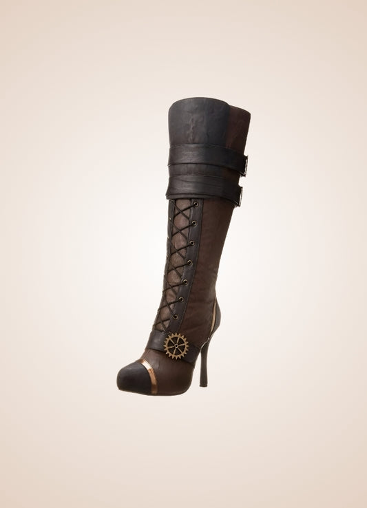 Women's Wild Western Steampunk Boots - Steampunk Australia